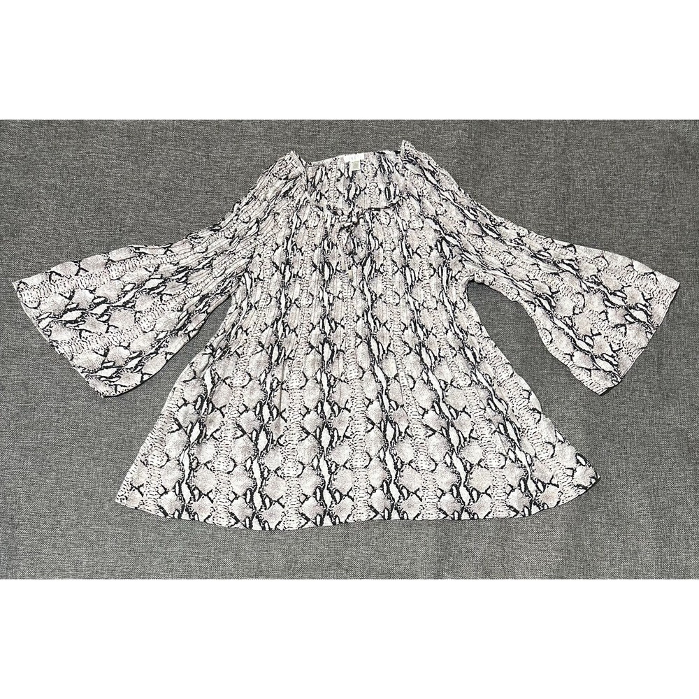 Spense Women's XL‎ Snake Print Blouse